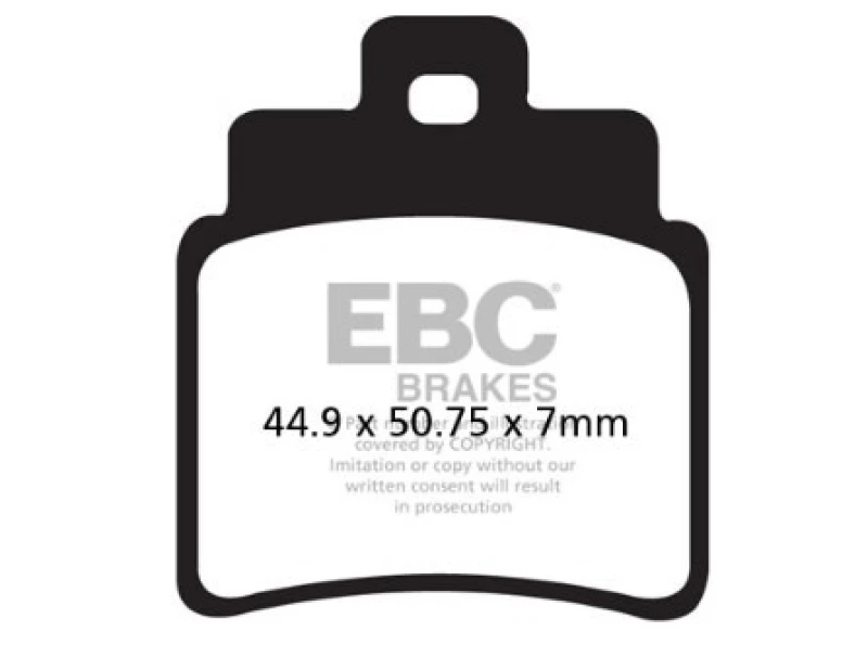 Image of EBC Brakes SFA355/4 Brake pad set Brake Pad Set,disc brake (402)
