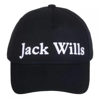 Image of Jack Wills Wills Classic Cap Juniors - Black