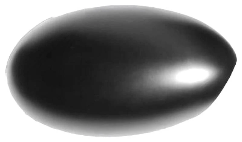 Image of DIEDERICHS 1205326 Cover, outside mirror Right, black, primed Cover,outside mirror (23)