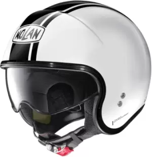 image of Nolan N21 Dolce Vita Jet Helmet, black-white, Size XL, black-white, Size XL