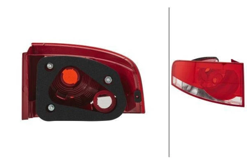Image of HELLA 9EL 354 080-011 Rear light Outer section, without bulb holder, Left, PY21W, without bulbs Combination Rearlight (391)