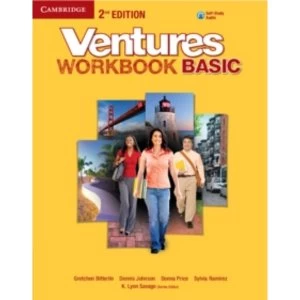 image of Ventures Basic Workbook with Audio CD