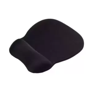 Image of Contour Ergonomics Memory Foam Mouse Mat Wristrest Black CE77698