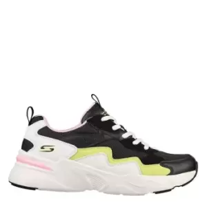Image of Skechers Bobs Bamina Chill Zone Trainers Ladies - Black