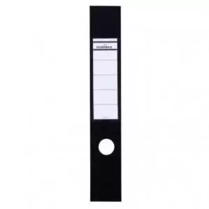 Image of Durable ORDOFIX Self-Adhesive File Spine Label Black - Pack of 100