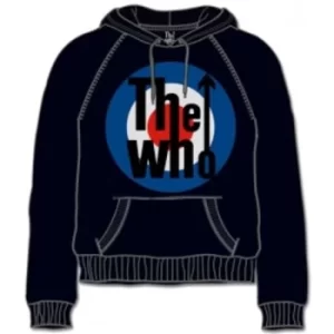 Image of The Who Target Classic Black Mens Hoodie Size: XXL
