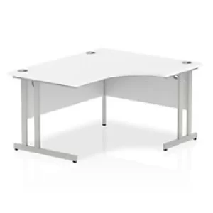 Image of Dynamic Ergonomic Desk Impulse ICDRC14WHT Rectangular MFC 1800 mm x 800 mm x 725mm Oak