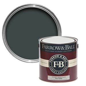 image of Farrow & Ball Studio green No. 93 Gloss Metal & wood Paint 2.5L