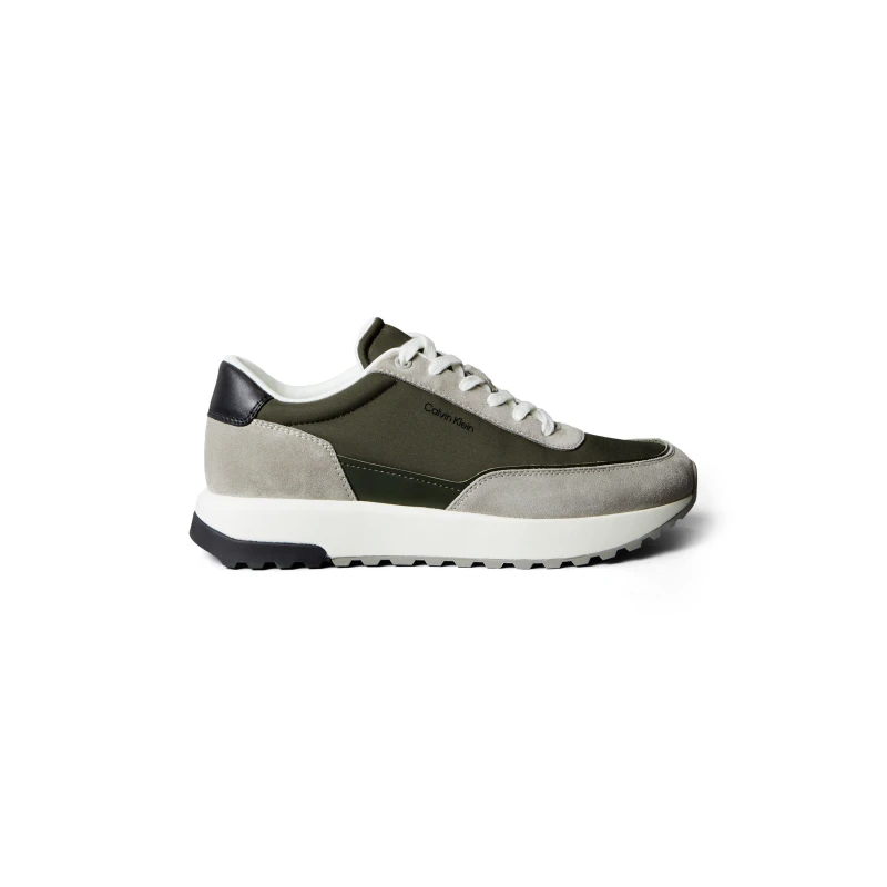 Image of Calvin Klein Mens Low Top Runners Rock/Biege male 7 (41)