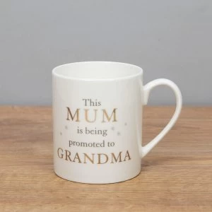 image of Bambino Bone China Mug - Mum Promoted to Grandma