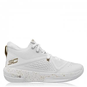 Image of Urban Armor Gear Stephen Curry 3 Zero Mens Basketball Shoes - White