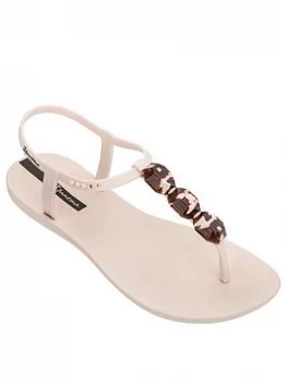 Image of Ipanema Charm Flip Flop - Ivory, Ivory, Size 4, Women