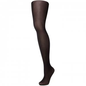 image of Charnos 2 pair pack 40 denier matt tights - Black