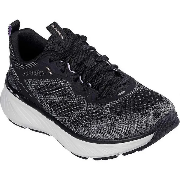 Image of Skechers Black / Lavender Edgeride Power Flow Trainer Black Female 6 223424UK