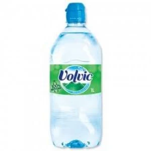 image of Volvic Natural Mineral Water 1 Litre Bottle Pack of 12 144900