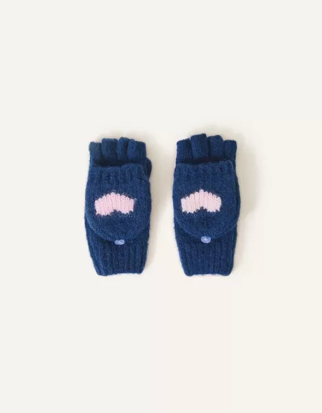 Image of Heart Capped Gloves