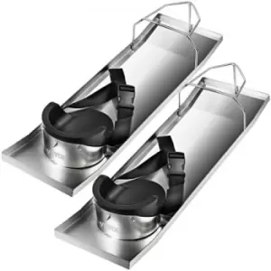 Image of VEVOR Concrete Knee Boards Knee Sliders 28" x 8" Pair w/ Knee Pads for Concrete