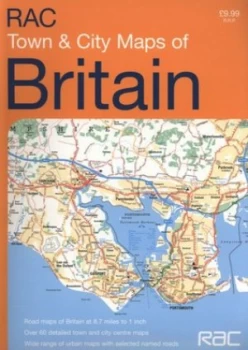 Image of Town and City Maps of Britian Paperback