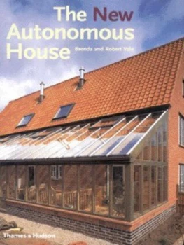 Image of The New Autonomous House by Brenda Vale Paperback
