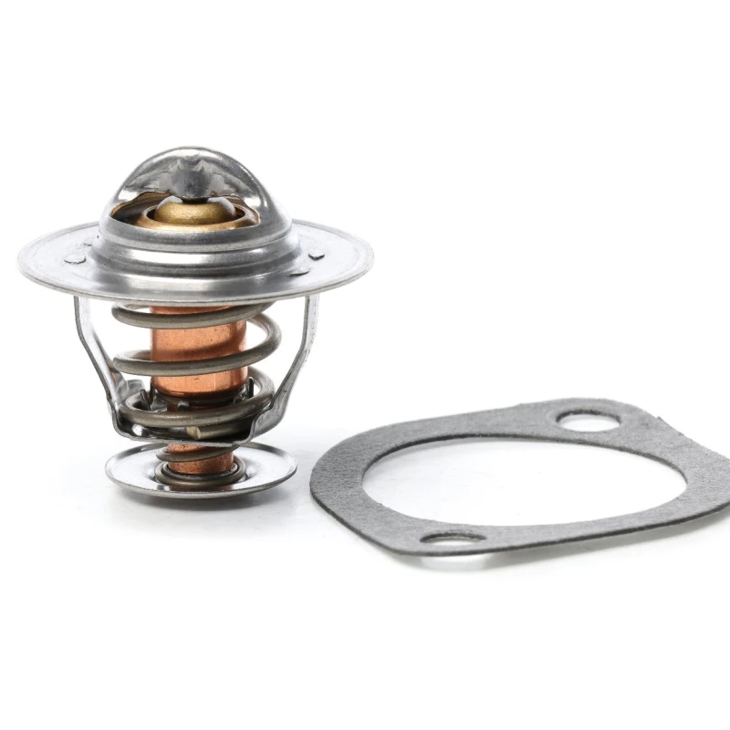 Image of METZGER 4006154 Engine thermostat Opening Temperature: 82°C, 53,4mm, with gasket/seal Thermostat,coolant (316)