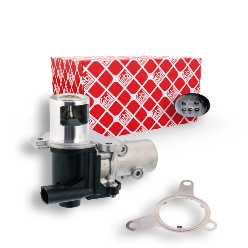 Image of FEBI BILSTEIN 108909 EGR valve with gasket/seal EGR Valve (1145)