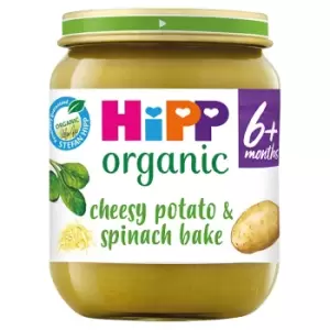 Image of HiPP Organic Cheesy Potato & Spinach Bake Jar 6+ Months