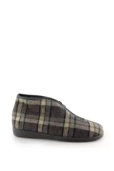 Image of Jed II Thermal Zip Check Bootee Slippers