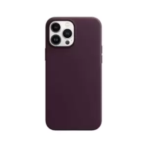 image of Apple iPhone 13 Pro Max Leather Case with MagSafe Dark Cherry MM1M3ZM/A