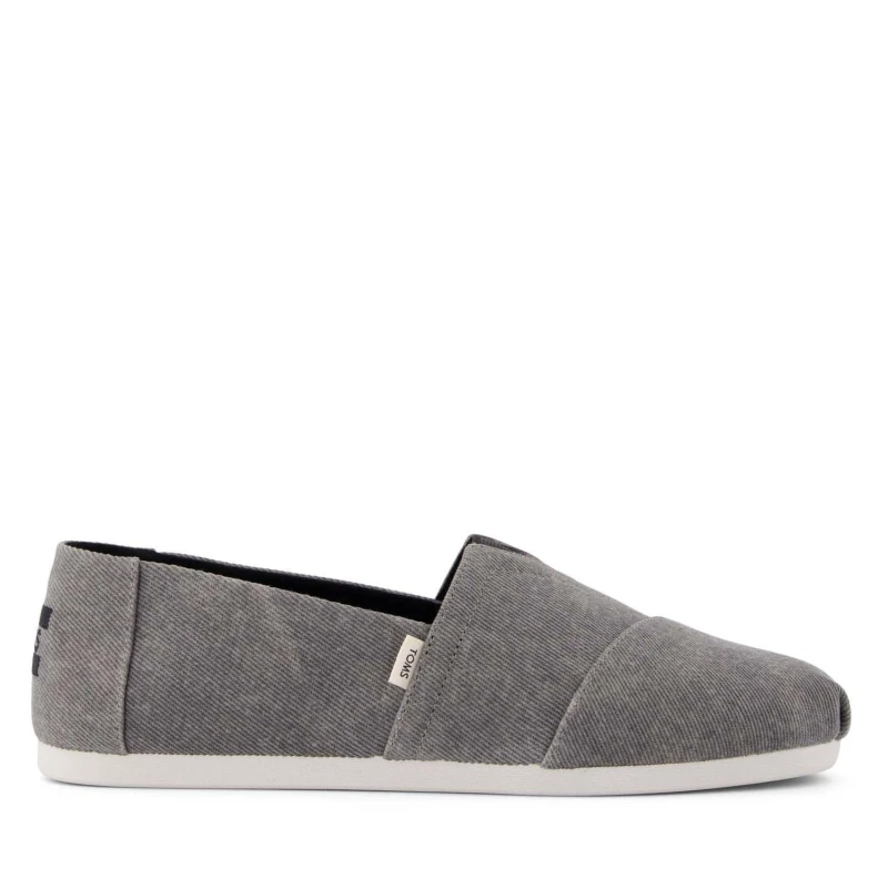 Image of Toms Alpargata Classic Espadrilles Grey male UK 10.5