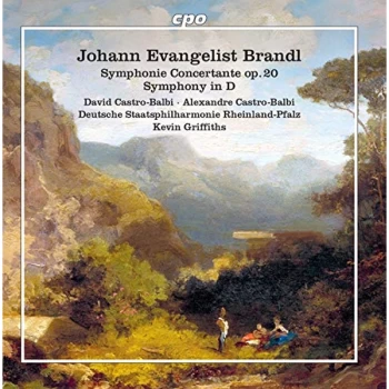 Image of David Castro-Balbi - Johann Evangelist Brandl: Symphonie Concertante, Op. 20/... CD