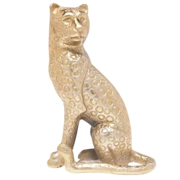 image of Biba Biba Cheetah Ornament - Gold Carly