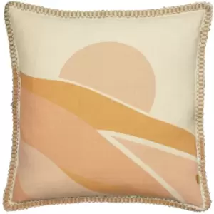 Image of Mojave Cushion Dusky Blush, Dusky Blush / 50 x 50cm / Polyester Filled