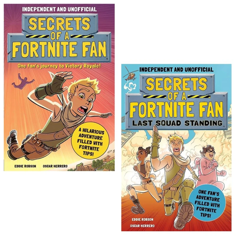 Image of Secrets of a Fortnite Fan Series 2 Books Collection Set (Secrets of a Fortnite Fan, Secrets of a Fortnite Fan: Last Squad Standing) Welbeck Children's
