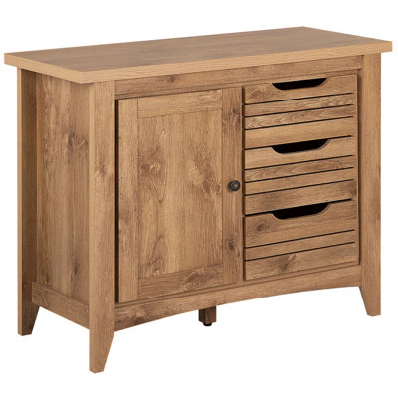 Image of Beliani Traditional 2 Door Sideboard Agora Brown