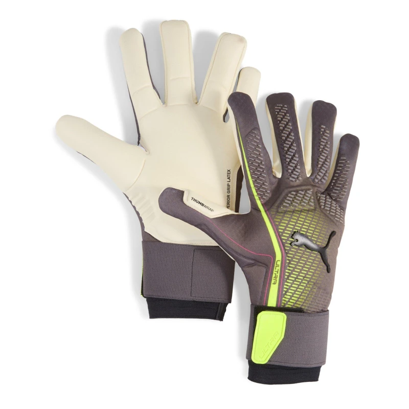 Image of Puma PUMA ULTRA Ultimate Hybrid Adults Goalkeeper Gloves Matte Silver male 10.5