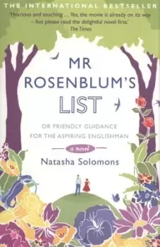 Image of Mr Rosenblums list or Friendly guidance for the aspiring Englishman by Natasha Solomons