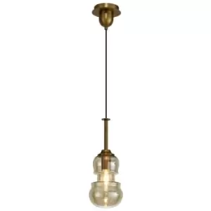 image of Pendant lamp Sonata Bronze 1 bulb 53,5cm