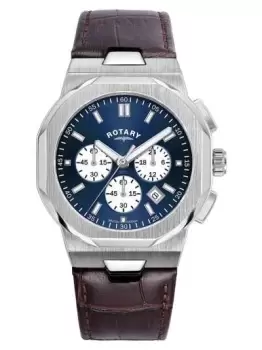 Image of Rotary GS05450/05 Mens Regent Blue Chronograph Dial Watch