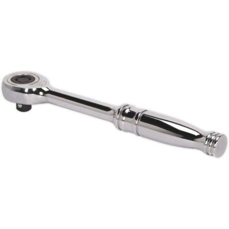 Image of Loops Gearless Ratchet Wrench - 1/4" Sq Drive - Push-Through Reverse Steel Wrench Metallics