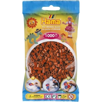 Image of Hama - 1000 Beads in Bag (Reddish Brown)