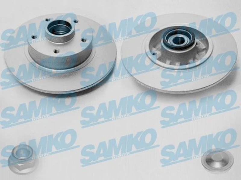 Image of SAMKO Brake disc SAMKO R1040PRCA