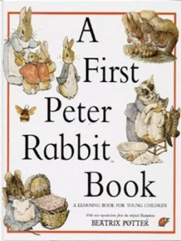 Image of A First Peter Rabbit Book by Beatrix Potter Hardback