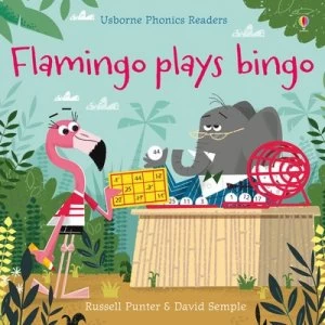 Image of Flamingo plays bingo by Russell Punter