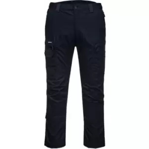 image of Portwest T802 - Navy 38 KX3 Ripstop Work Trouser Cargo Pants - Navy