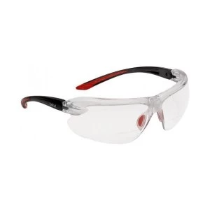 Image of Bolle IRI s IRIDPSI1.5 Safety Glasses Clear with Reading Area 1.5