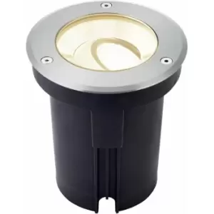 image of Stainless Steel Drive Over IP67 Ground Light - 13W Warm White LED - Tilting Head