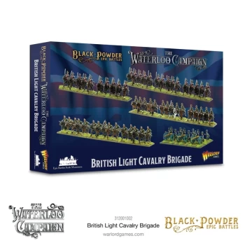 Image of Black Powder Epic Battles: Waterloo - British Light Cavalry Brigade