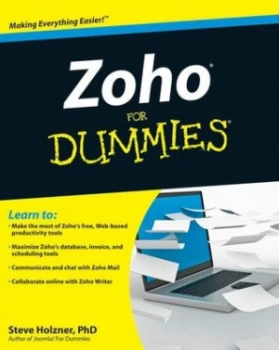 Image of Zoho for Dummies by Steve Holzner Book