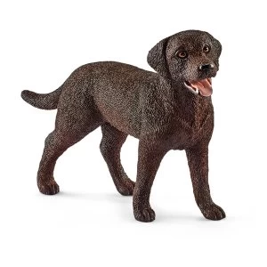 Image of SCHLEICH Farm World Female Labrador Retriever Toy Figure