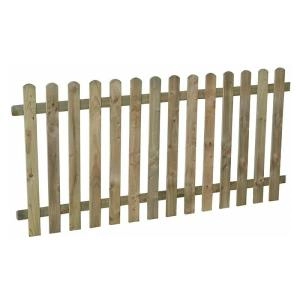 image of Forest Garden Pressure Treated Heavy Duty Pale Fence Panel 1.8m x 0.9m